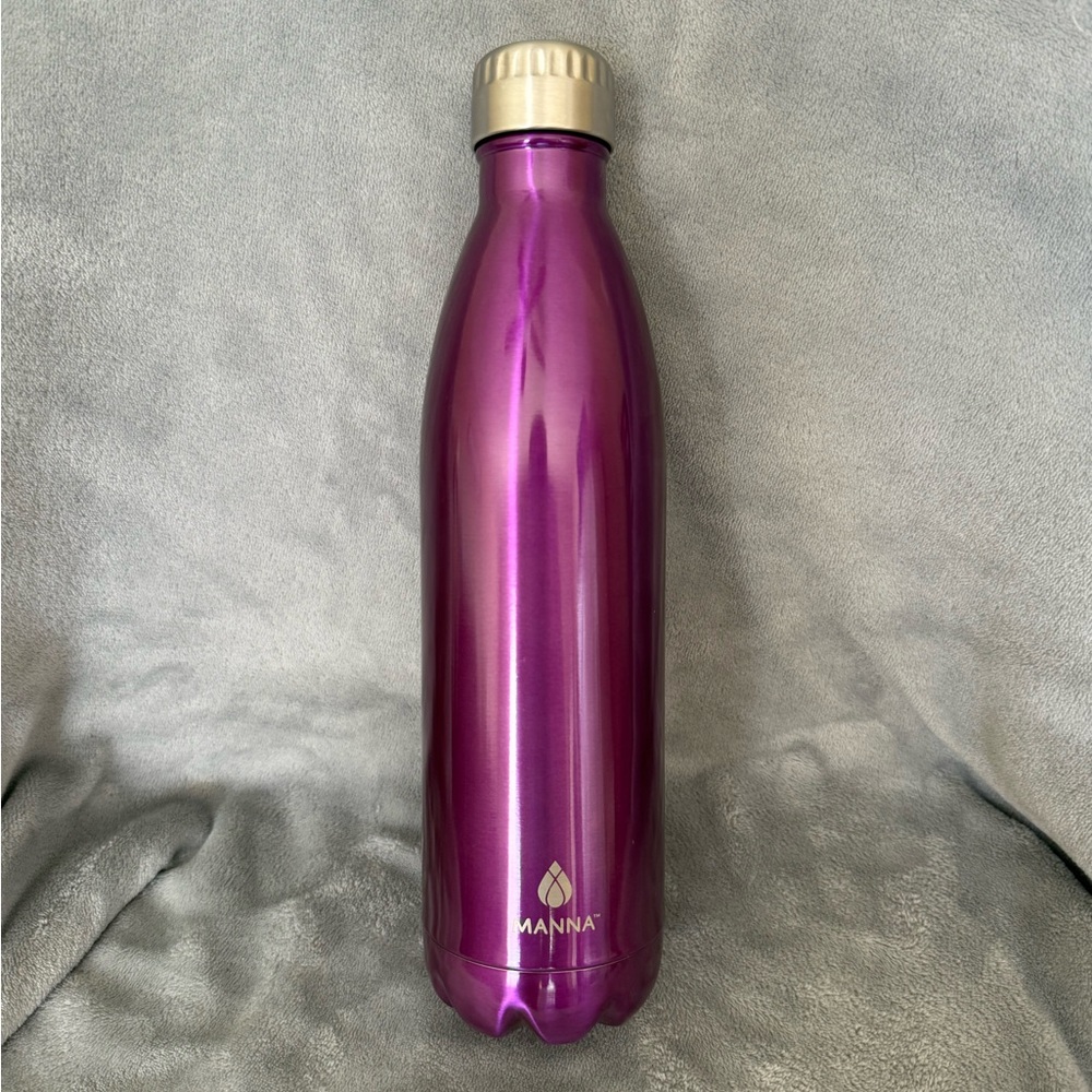 Manna Purple Stainless Steel Water Bottle